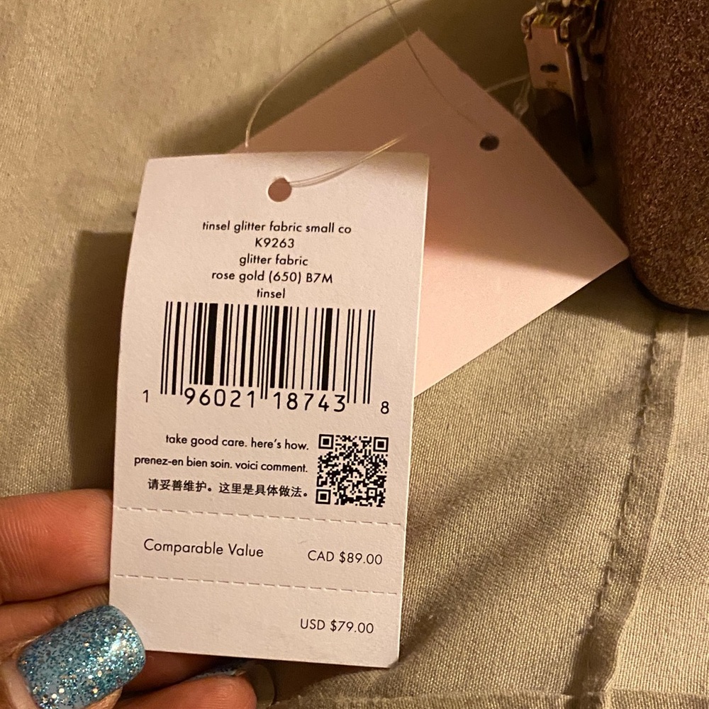 Kate Spade Brown Cosmetic Bag - Picture 2 of 4